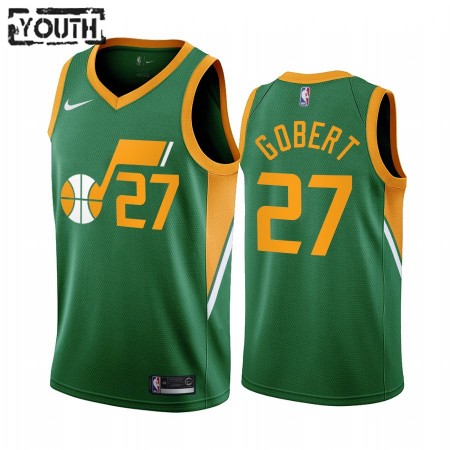 Utah Jazz Rudy Gobert 27 2020-21 Earned Edition Lasten Pelipaidat Swingman